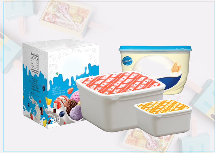 Corrugated Ice Cream & High Quality Box